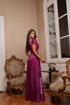 VESTIDO DE MANGUINHA SAIA PLISSADA